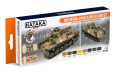 HTK-CS69 WW2 Imperial Japanese Army AFV paint set