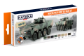 HTK-CS72 Modern Polish Army AFV paint set