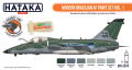 HTK-CS74 Modern Brazilian AF paint set vol. 1