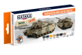 HTK-CS77 Modern British Army &amp; RAF AFV paint set