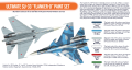 HTK-CS83 Ultimate Su-33 "Flanker-D" paint set