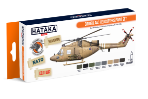 HTK-CS87 British AAC Helicopters paint set