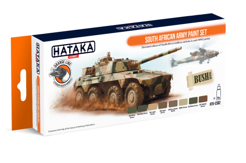 HTK-CS92 South African Army paint set