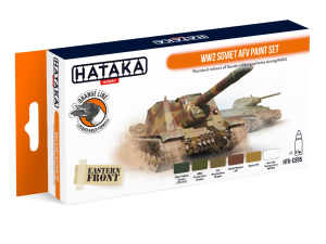 HTK-CS95 WW2 Soviet AFV paint set