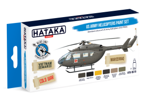 HTK-BS19 US Army Helicopters Paint Set
