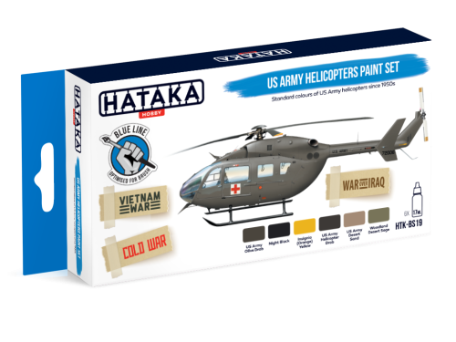 HTK-BS19 US Army Helicopters Paint Set