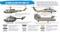 HTK-BS19 US Army Helicopters Paint Set