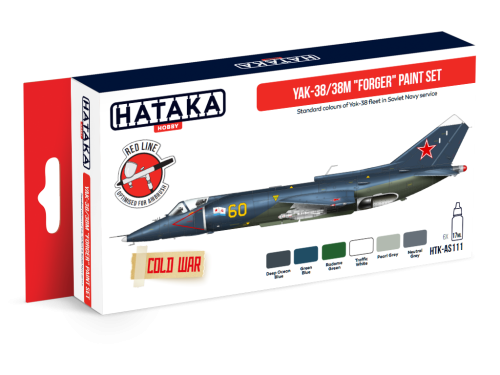 HTK-AS111 Yak-38/38M "Forger" paint set box
