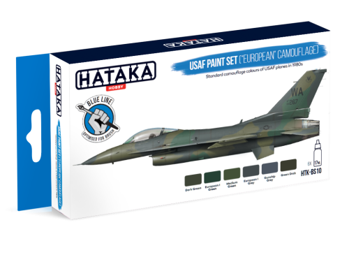 HTK-BS10 USAF Paint Set (“European” Camouflage)