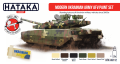HTK-AS112 Modern Ukrainian Army AFV paint set