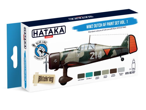 Set Di Vernici Hataka HTK-BS09 – Colori Per Modellismo – Guerra USAF Vietnam – Nuovo