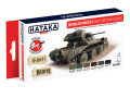 HTK-AS22 British AFV Paint Set (WW2 European Colours)