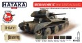 HTK-AS22 British AFV Paint Set (WW2 European Colours)