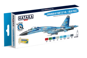 HTK-BS96 Ukrainian AF paint set vol. 1 (Blue Pixel)