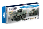 HTK-BS72 Modern Polish Army AFV paint set