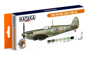 HTK-CS121 Royal Air Force 1938-41 Paint Set