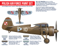 HTK-AS01 Polish Air Force Paint Set