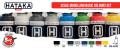 HTK-AS100 Scale modelling basic colours set