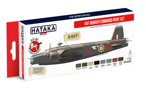 HTK-AS102 RAF Bomber Command paint set