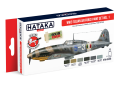 HTK-AS103 WW2 Italian Air Force Paint set vol. 1