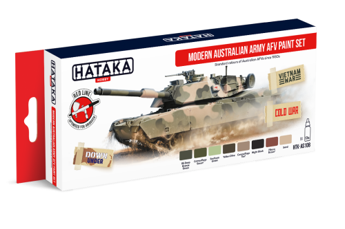 HTK-AS108 Modern Australian Army AFV paint set