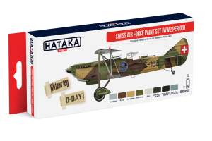 HTK-AS15 Swiss Air Force Paint Set (WW2 Period)