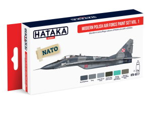 HTK-AS17 Modern Polish Air Force Paint Set Vol. 1