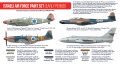 HTK-AS34 Israeli Air Force Paint Set (Early Period)