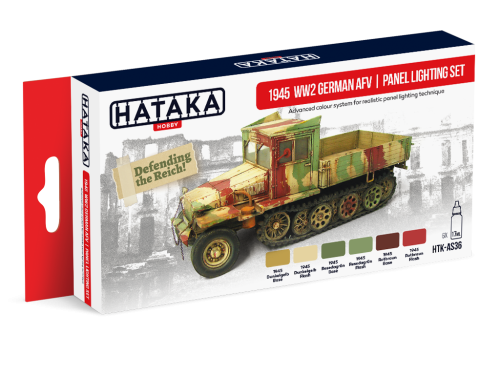HTK-AS36 WW2 German AFV | Panel Lighting Set