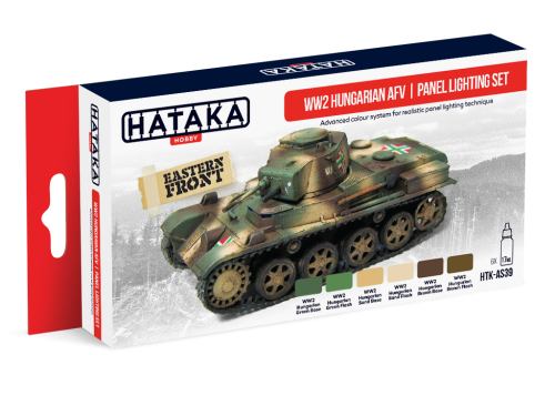 HTK-AS39 WW2 Hungarian AFV | panel lighting set