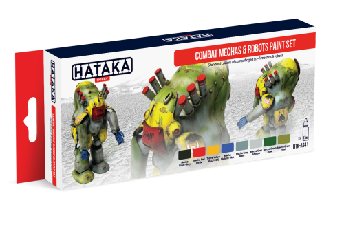 HTK-AS41 Combat Mechas &amp; Robots paint set