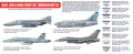 HTK-AS44 USAF, USN &amp; USMC paint set (modern greys)