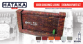 HTK-AS45 Brick buildings &amp; ruins | diorama paint set