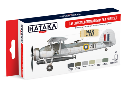 HTK-AS49 RAF Coastal Command &amp; RN FAA paint set