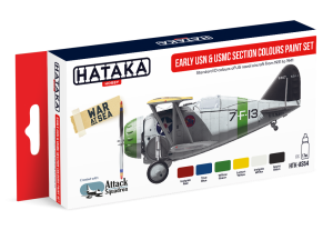 HTK-AS54 Early USN & USMC Section Colours paint set