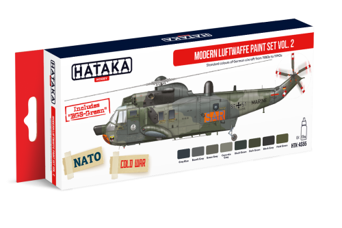 HTK-AS55 Modern Luftwaffe paint set vol. 2