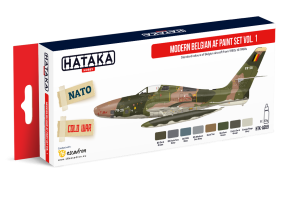 HTK-AS59 Modern Belgian AF paint set vol. 1