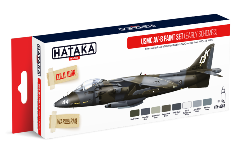 HTK-AS63 USMC AV-8 paint set (early schemes)