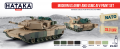 HTK-AS67 Modern US Army and USMC AFV Paint Set