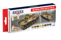 HTK-AS69 WW2 Imperial Japanese Army AFV Paint Set