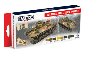 HTK-AS69 WW2 Imperial Japanese Army AFV Paint Set