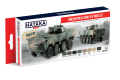HTK-AS72 Modern Polish Army AFV paint set