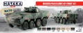 HTK-AS72 Modern Polish Army AFV paint set