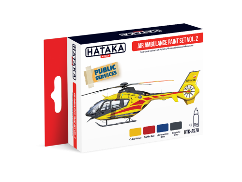HTK-AS79 Air Ambulance (HEMS) paint set vol. 2