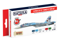 HTK-AS83 Ultimate Su-33 "Flanker-D" paint set