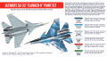 HTK-AS83 Ultimate Su-33 "Flanker-D" paint set