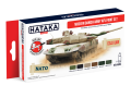 HTK-AS84 Modern Danish Army AFV paint set