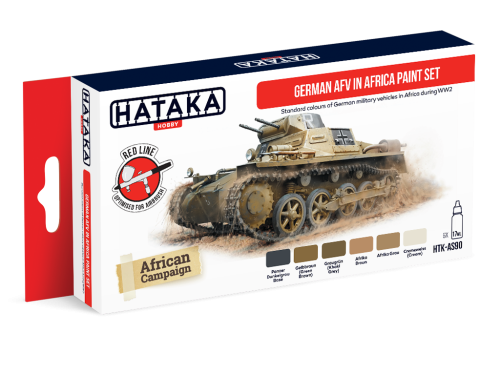 HTK-AS90 German AFV in Africa paint set