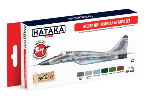 HTK-AS93 Modern North Korean AF paint set