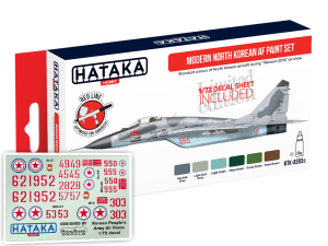 HTK-AS93d Modern North Korean AF paint set